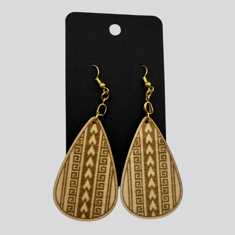Tribal/Island 8 Earrings