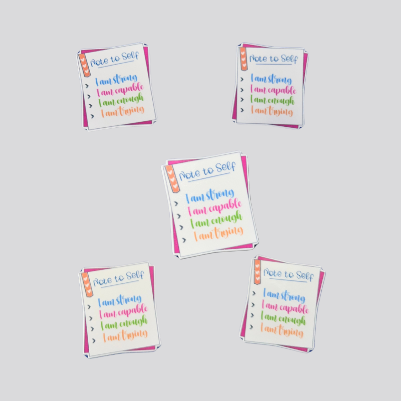 Note to Self Sticker