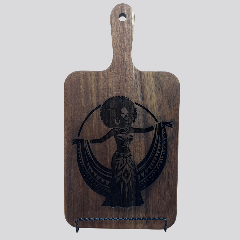 African Woman 1 Cheese/Cutting Board