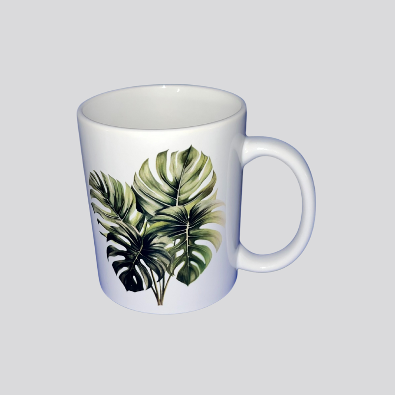 Monstera Leaf Coffee Mug