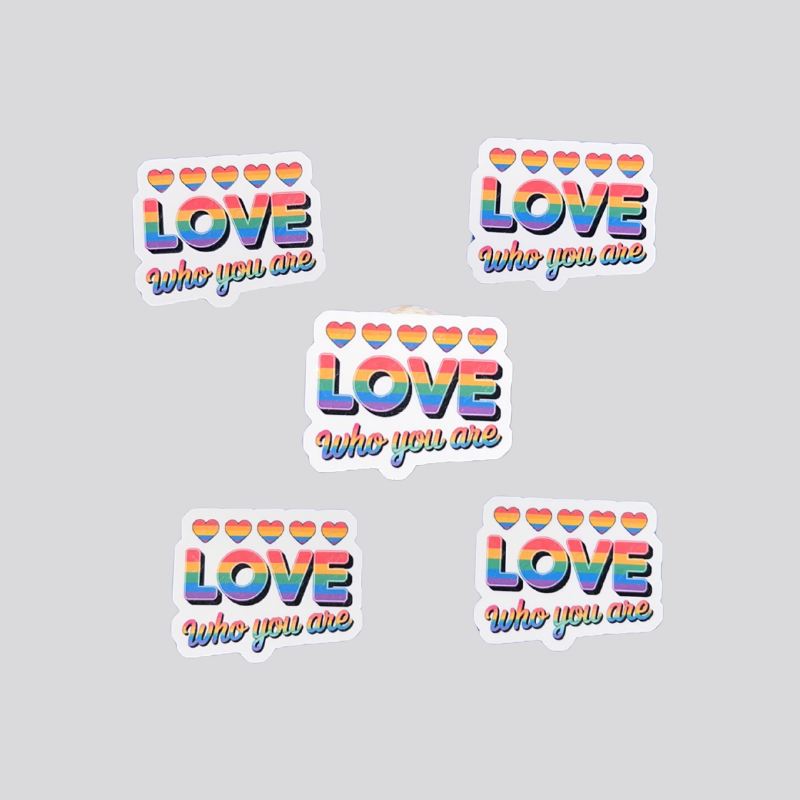 Love Who You Are Sticker