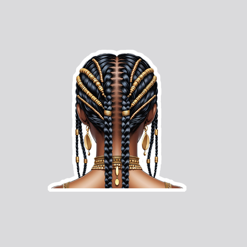 African 1 Sticker