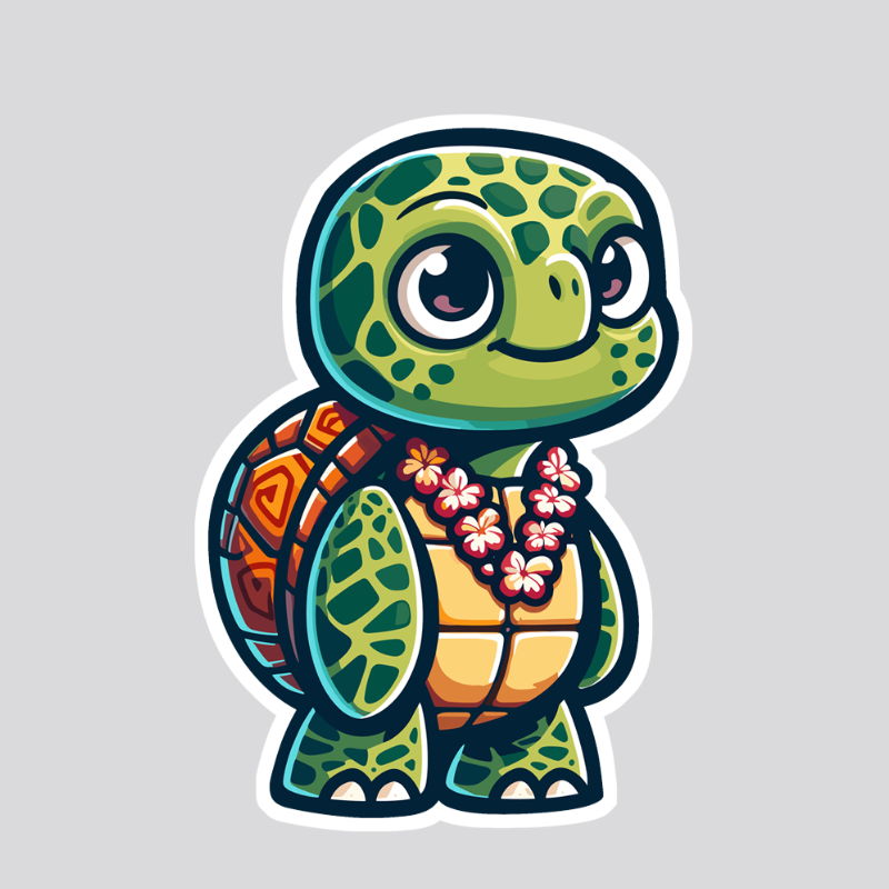 Island/Tropical 2 Sticker