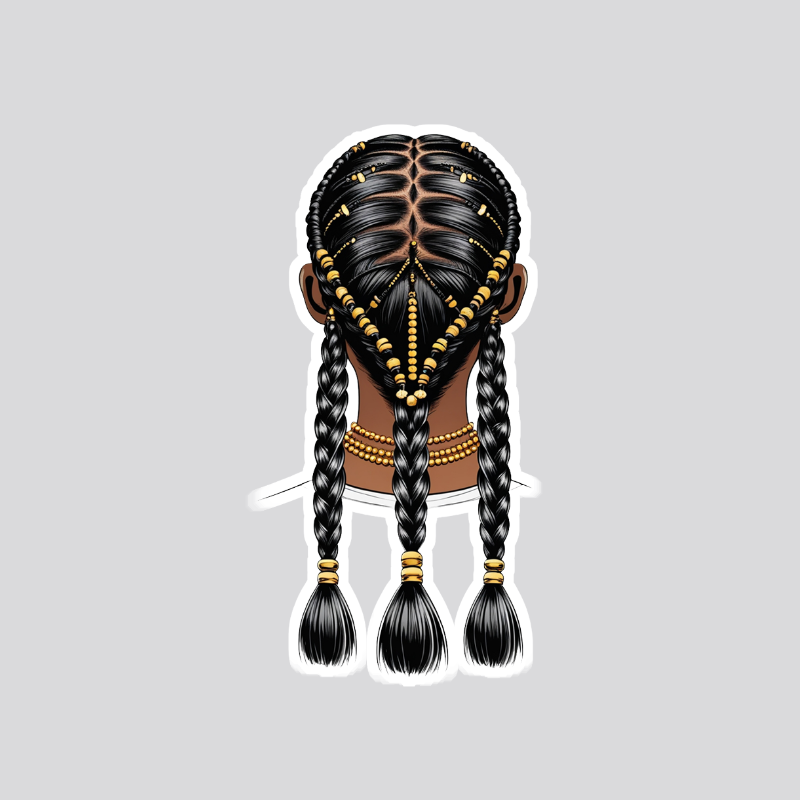 African 2 Sticker