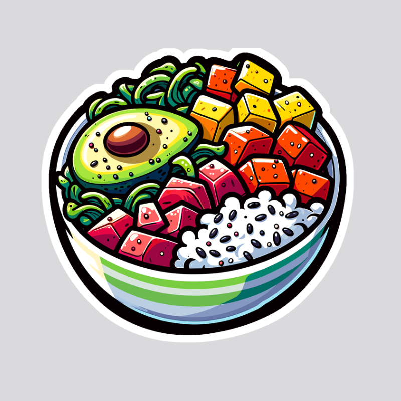 Island/Tropical 3 Sticker