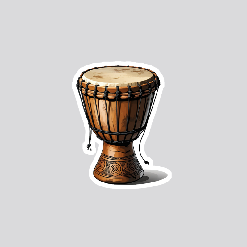 African 4 Sticker