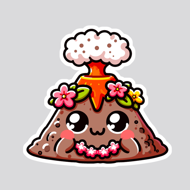 Island/Tropical 4 Sticker