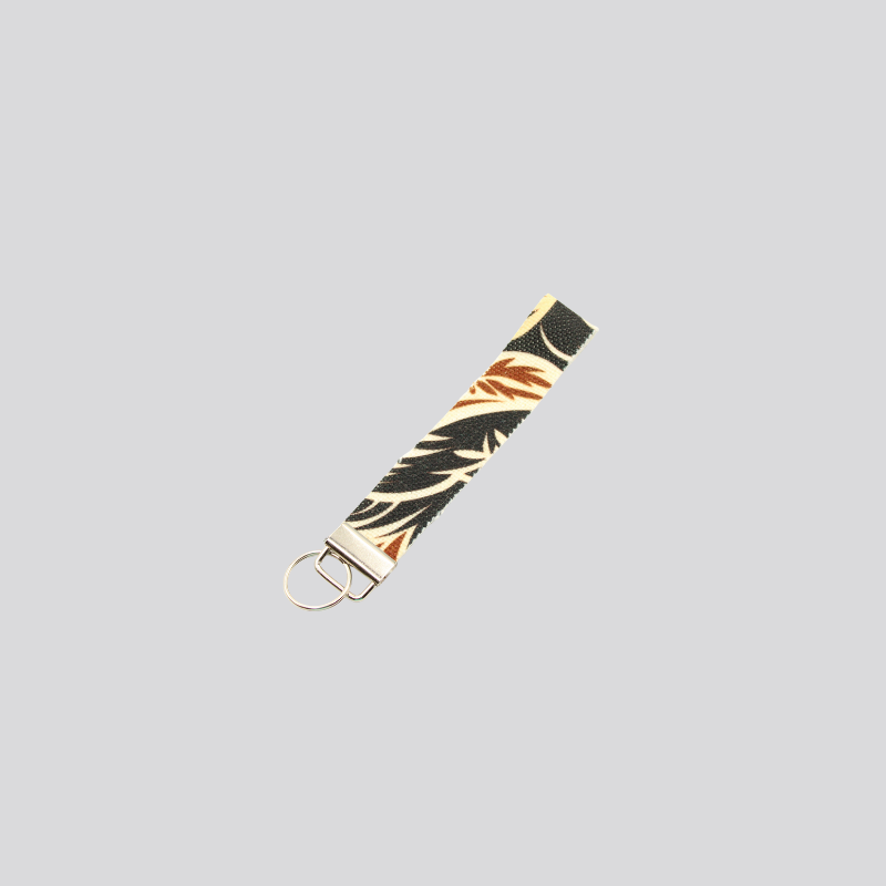Island Wristlet (Black/Burnt Sienna)