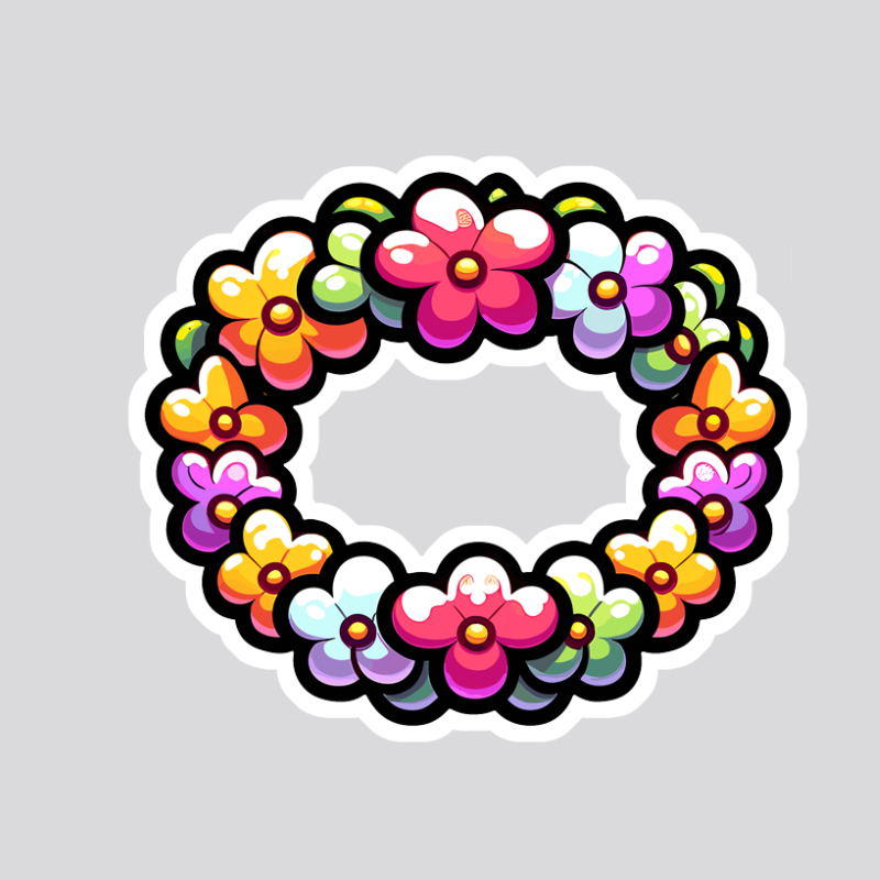 Island/Tropical 5 Sticker