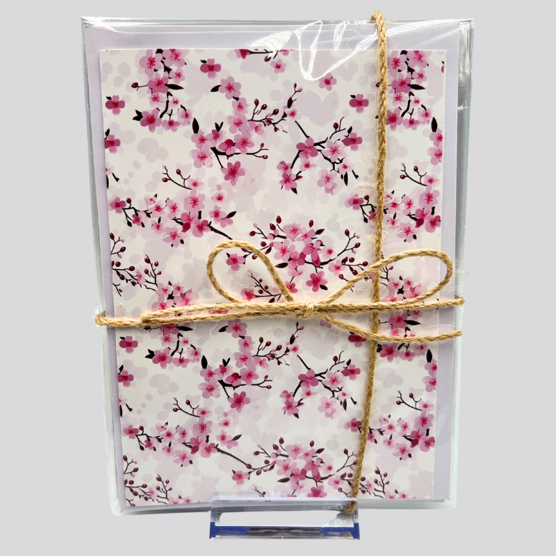 Cherry Blossom Greeting Cards
