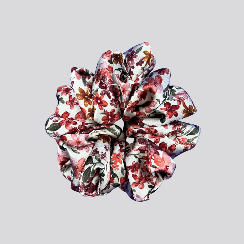 Floral Scrunchie