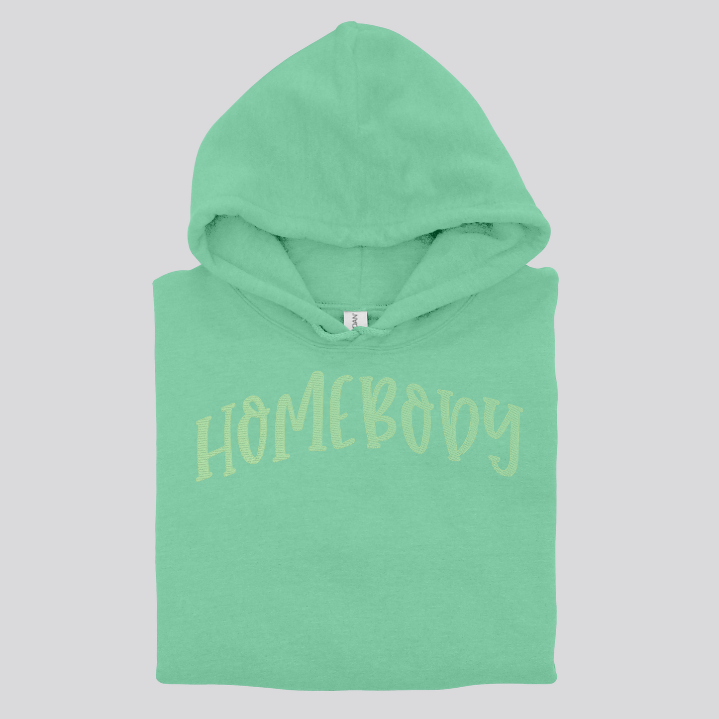 "Homebody" Embroidered Hoodie