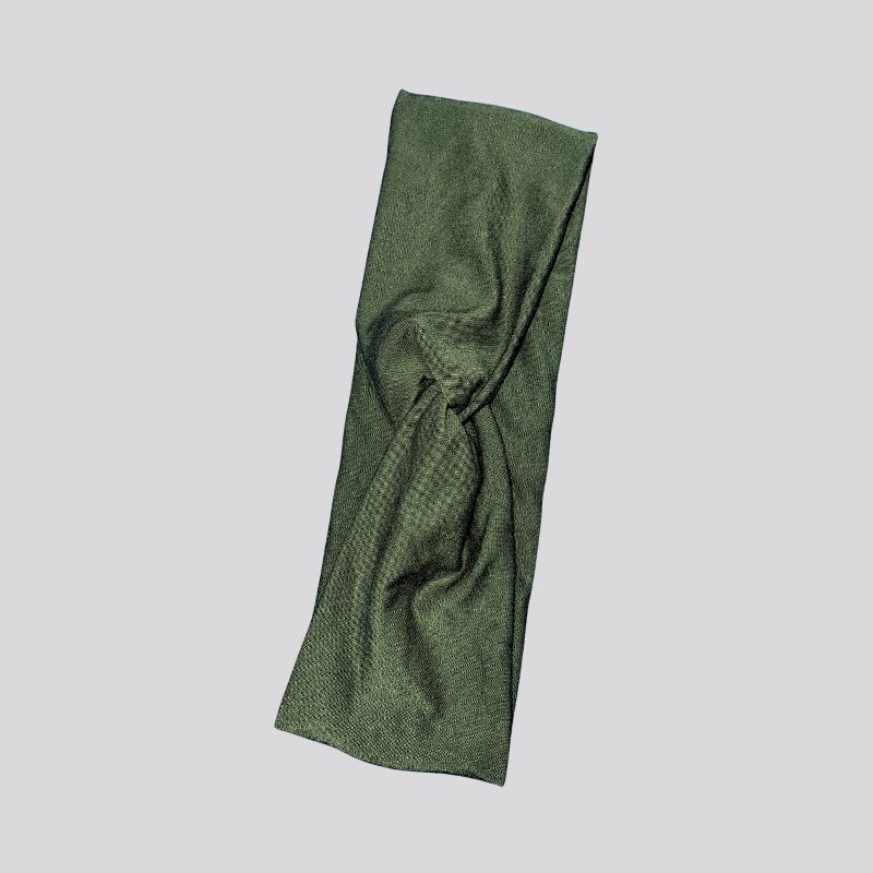 Hunter Green Headband (Poly Spandex)