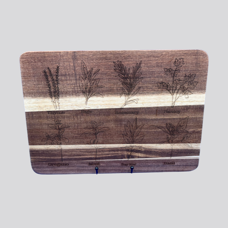 Decorative Spices Acacia Wood Cheese/Cutting Board