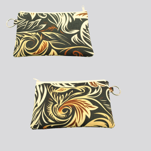 Island Handbag (Black/Burnt Sienna)