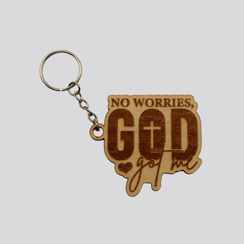 No Worries Keychain
