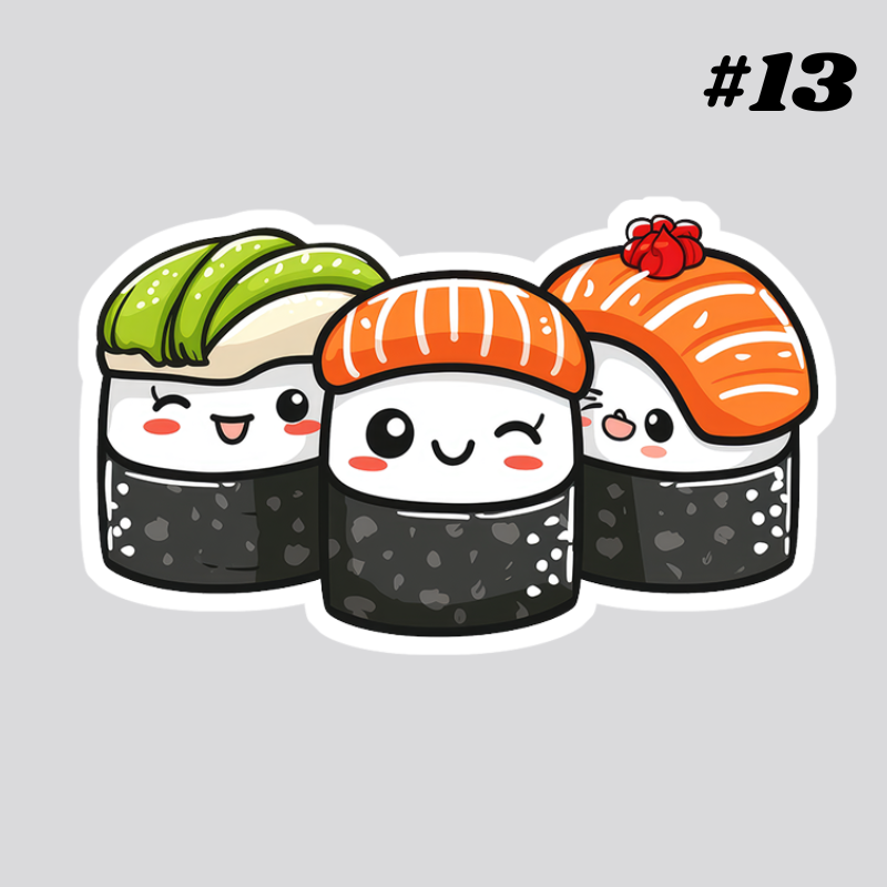 Island Food Stickers