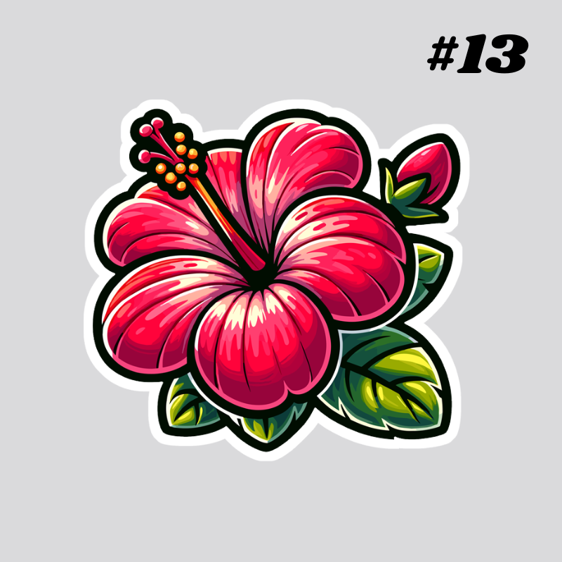 Island/Tropical Stickers