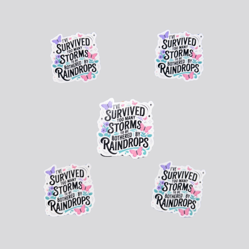 I've Survived Too Many Storms Sticker