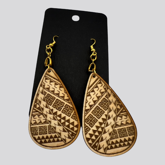 Tribal/Island 13 Earrings