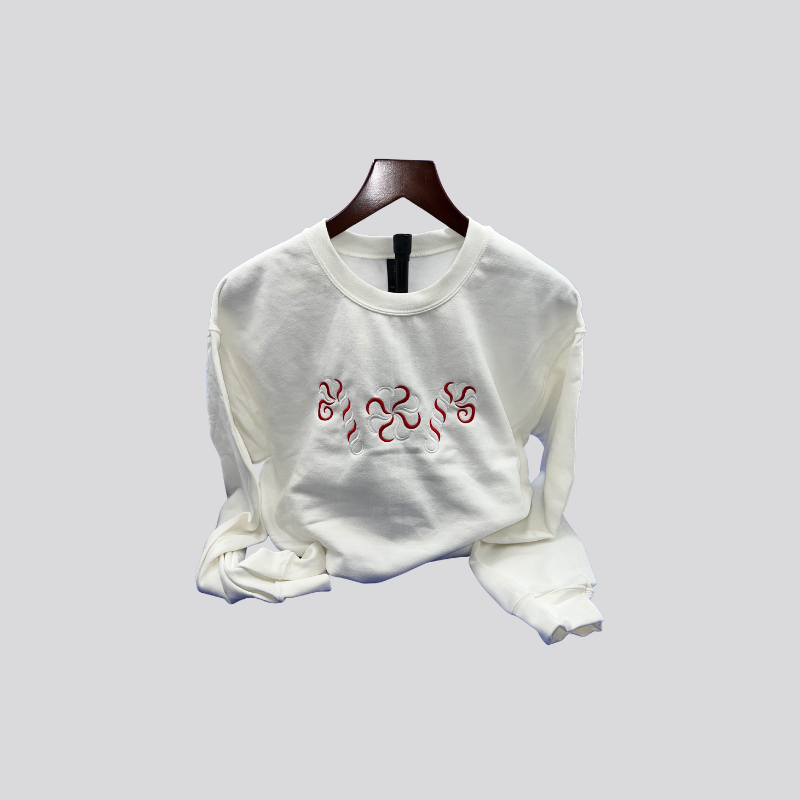 Holiday Embroidered Sweatshirts