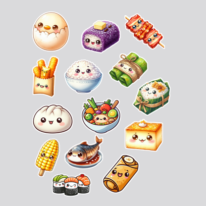 Island Food Stickers