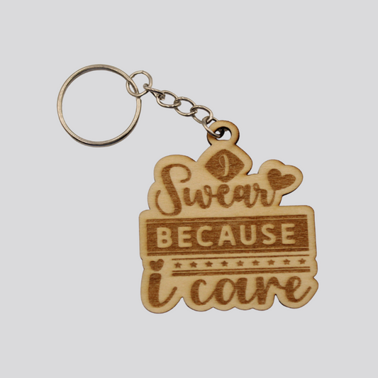 I Swear Keychain
