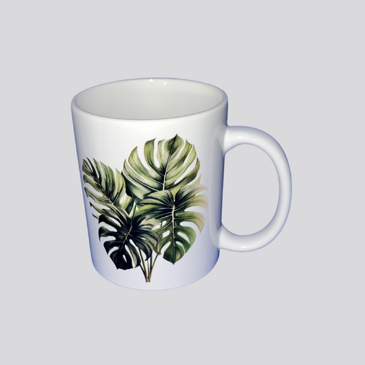 Monstera Leaf Coffee Mug