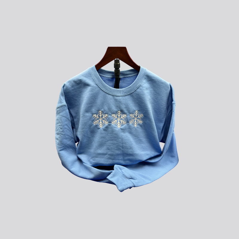 Holiday Embroidered Sweatshirts