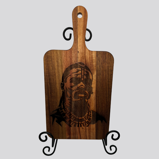 African Man 2 Engraved Cheese/Cutting Board