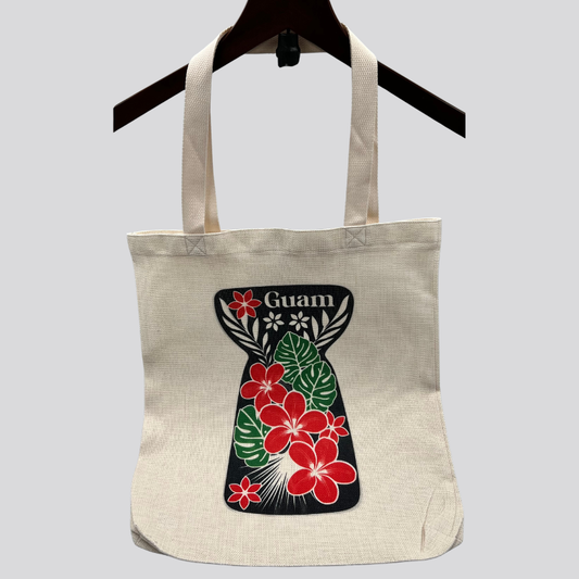 Guam Latte Stone Linen Tote