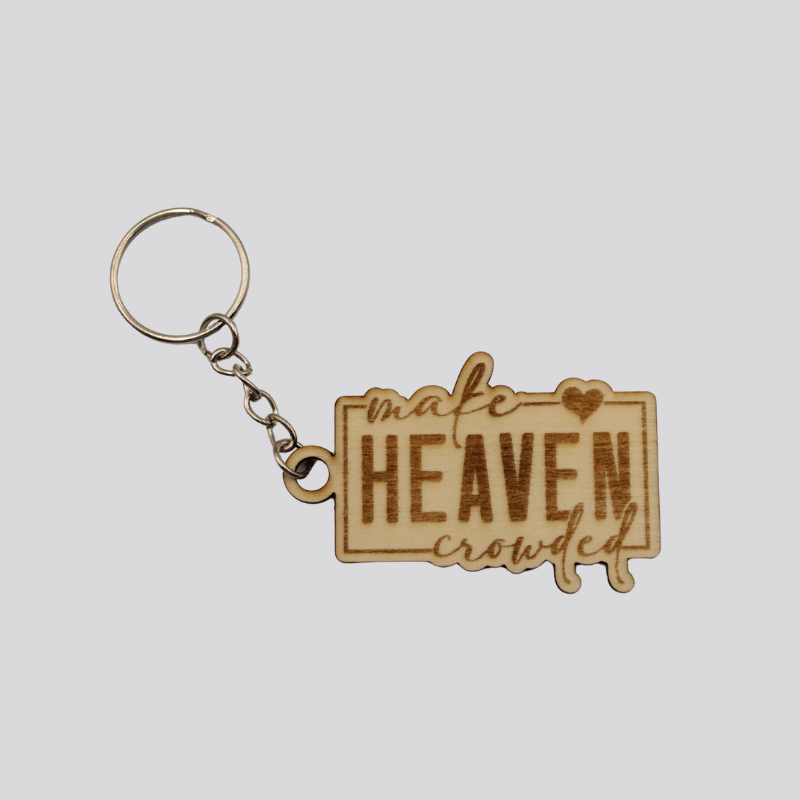 Heaven Crowded Keychain