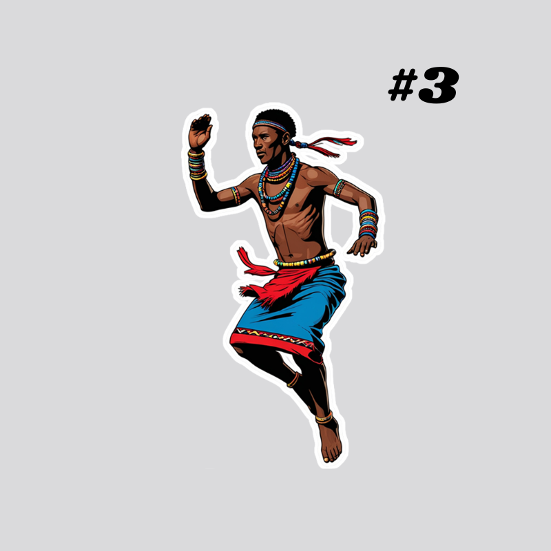 African Stickers