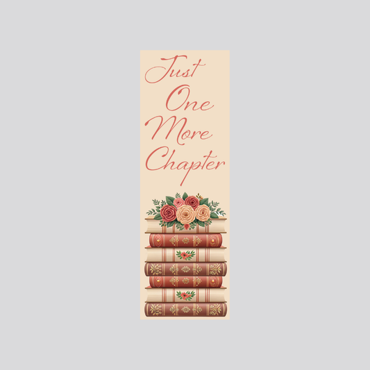 Just One More Chapter Bookmark