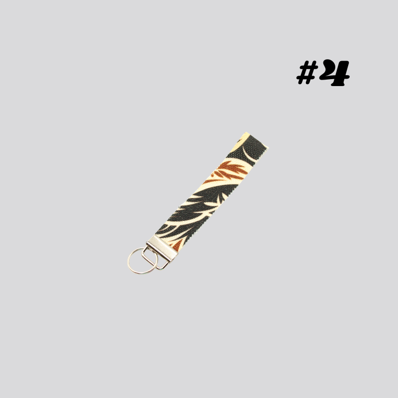 Wristlets/Key Fob (Printed Canvas)