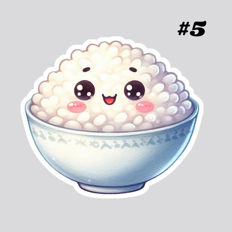 Island Food Stickers