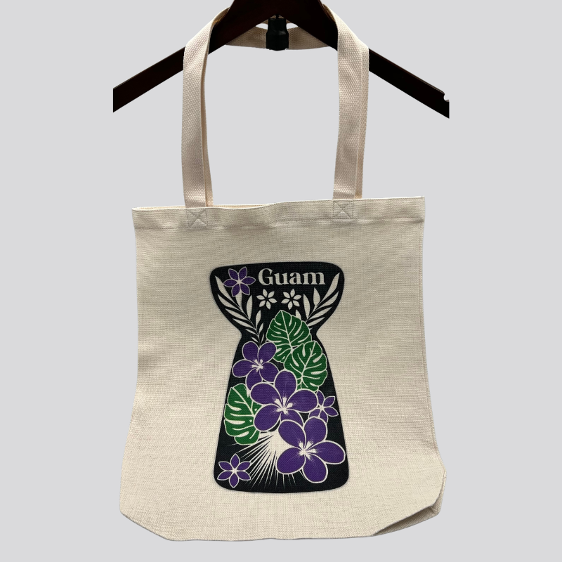 Guam Latte Stone Linen Tote