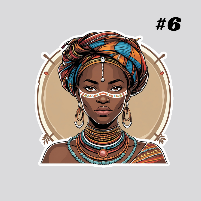 African Stickers