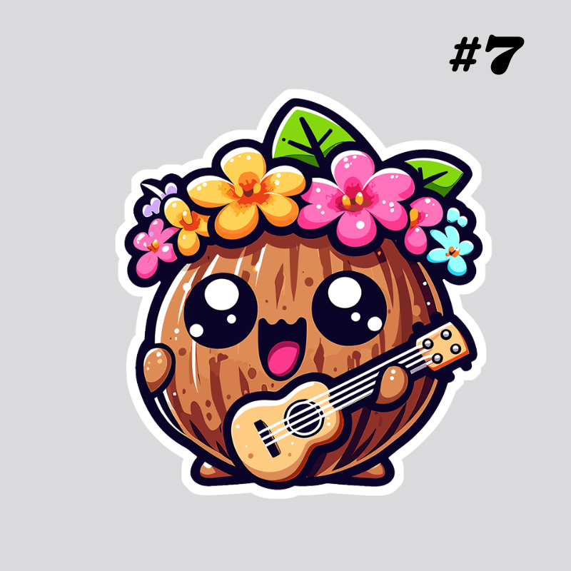 Island/Tropical Stickers