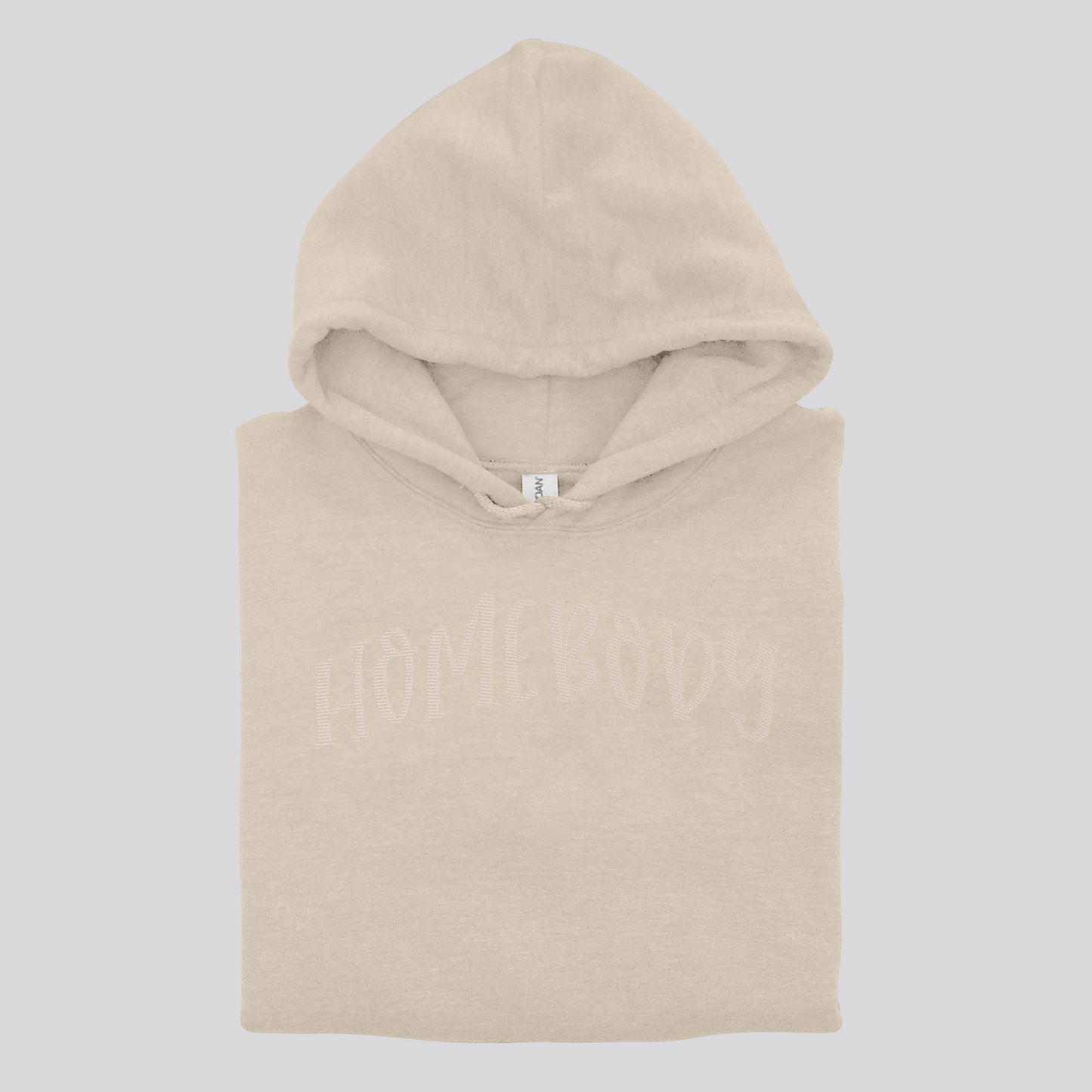 "Homebody" Embroidered Hoodie