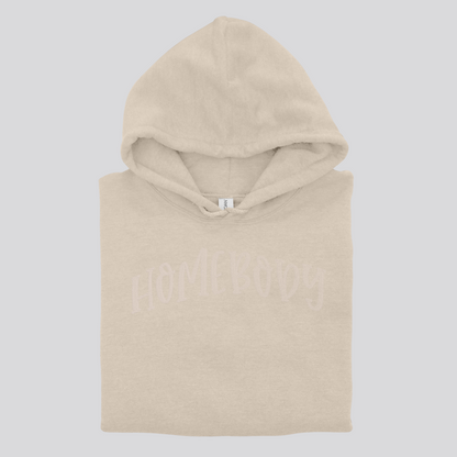 "Homebody" Embroidered Hoodie