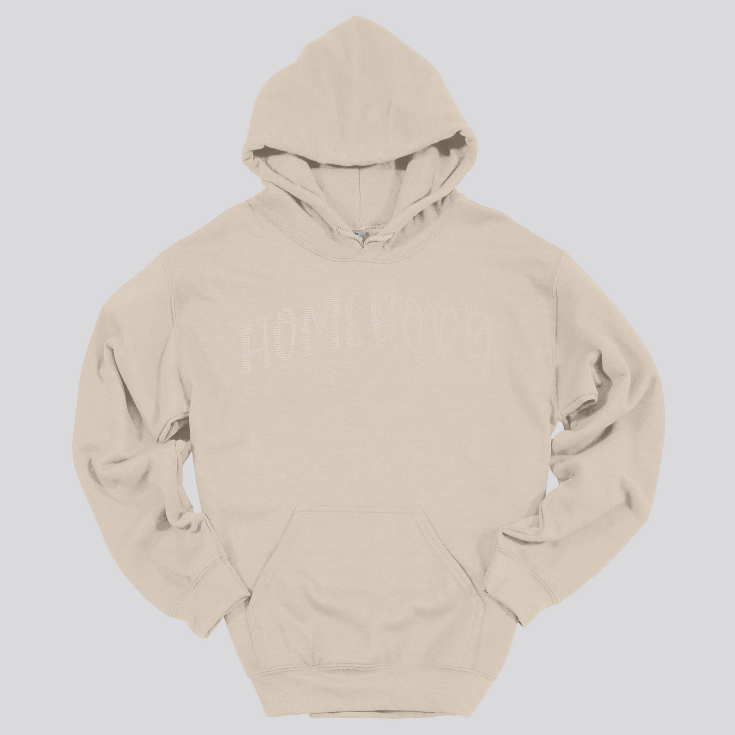 "Homebody" Embroidered Hoodie