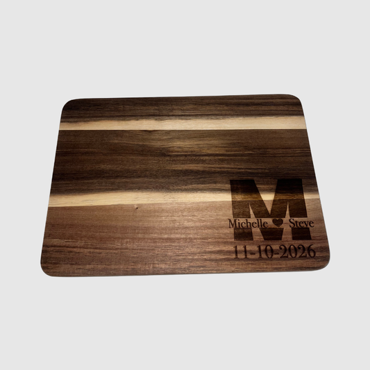 Wedding Themed Cheese/Cutting Board